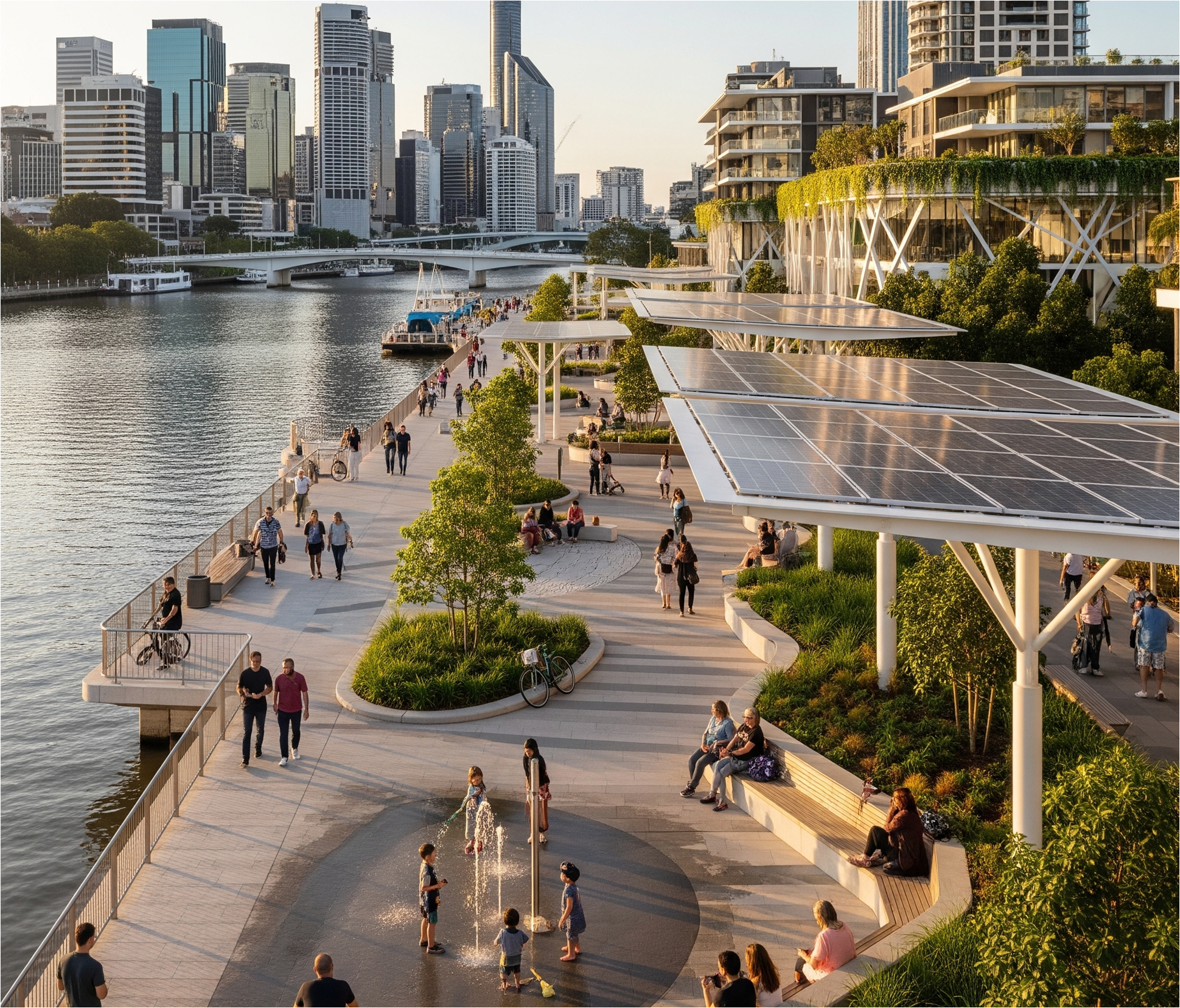 Modular Floating City Design